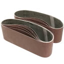 サンディングベルト サンディング砥粒 サンドペーパー 76×533mm 800グリット 10個入り