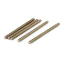 スレッドロッド メタル製ロッド オススレッド バー M8x110mm 5個入(4)