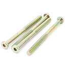 六角ソケットキャップネジ ボルト ブロンズトーン 丸いヘッド M8x110mm 4個入
