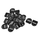 ロック バックル 荷物 バッグ プラスチック 調整可能 ハシゴ テンション 25mm ストラップ 幅 20個入り