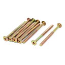 六角ボルト 金属製 家具継手 ファスナー 平頭 M6x85mm 10個入り