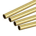 真ちゅう製丸管 8 mm外径 0.2 mm壁厚さ 300 mm長さ パイプチューブ 4個