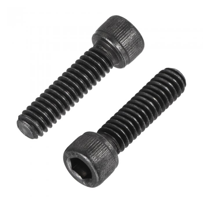 六角穴付きボルト 六角ソケットヘッドキャップ ねじボルト 12.9グレード 合金鋼 1/4-20x25.4 mm 20個