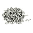 ソリッドリベット M2x5mm アルミニウム材質 シルバートーン ラウンドヘッド 200個入リ