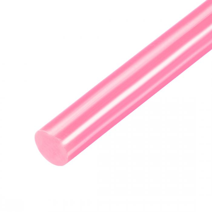 ?グルースティック ホットメルトスティック ホットメルト接着剤 強力粘 替え用?250mm x 7mm?ほとんどの接着剤と一緒に使用?ピンク?10個入り