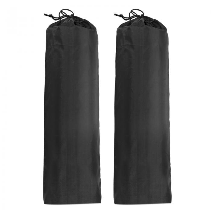 2個セット キャンプチェア用交換バッグ 18" x 6" 大型ナイロン 折りたたみ可能なキャリーバッグ アウト..