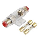 ヒューズホルダー ヒューズボックス ヒューズ 車用 4 6 8 ゲージ 10X38MM 20 Amp AGU ヒューズ AWGヒューズホルダー ヒューズボックス...