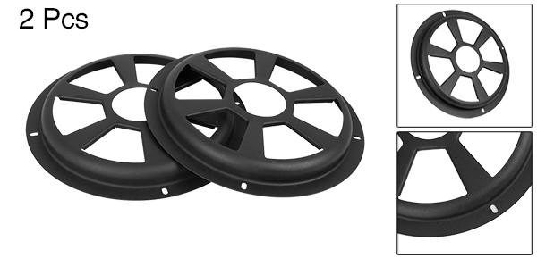 カースピーカーカバー サブウーファーグリルプロテクタ中空メッシュ 20 cm 2個
