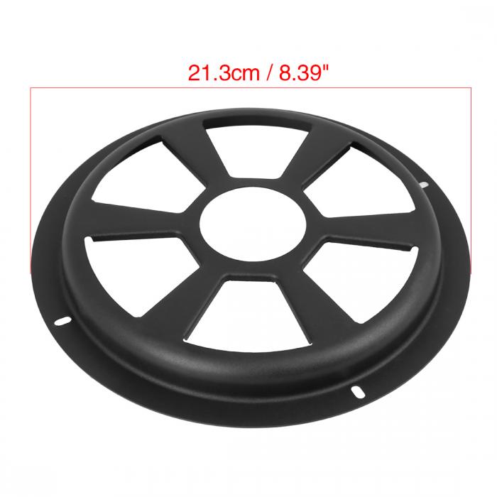 カースピーカーカバー サブウーファーグリルプロテクタ中空メッシュ 20 cm 2個