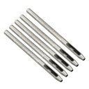 レザークラフト中空パンチ 丸い穴あけ パンチツール レザーベルト時計バンドガスケット用 ラウンド スチール 2.5mm 5個入り