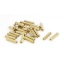 六角スタンドオフスペーサー M4 x 25mm カップリングナット カプラーナット 25個