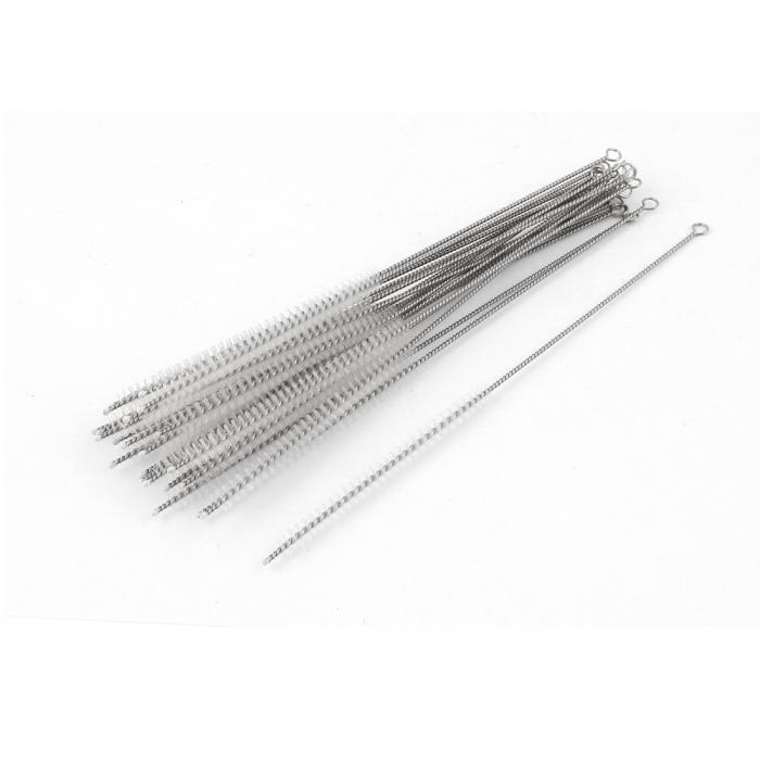 クリーニングブラシ スチール ナイロン 25個入り クリーニングツール 研究室用品