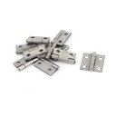 ドアヒンジ メタル シルバートーン 67g ミニ 27 x 25 x 5mm 10個入り