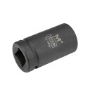 シャローインパクトソケット 19mmドライブ 6ポイントCr-Moメトリック26mm (長さ78mm)
