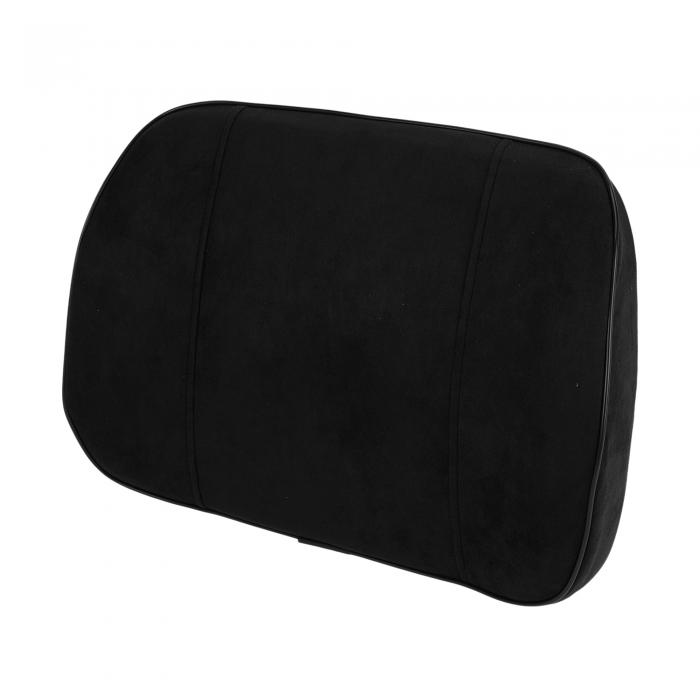 A ABSOPRO 車用ヘッドレストネックシートクッションヘッドレストカバーランバーサポートセットウエスト..