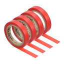 PATIKIL 8 M グリップテープ フィニッシングテープ ラケット仕上げテープ 4巻 PVC ラケットアクセサリー 粘着性 シール テニス用 バドミントン用...