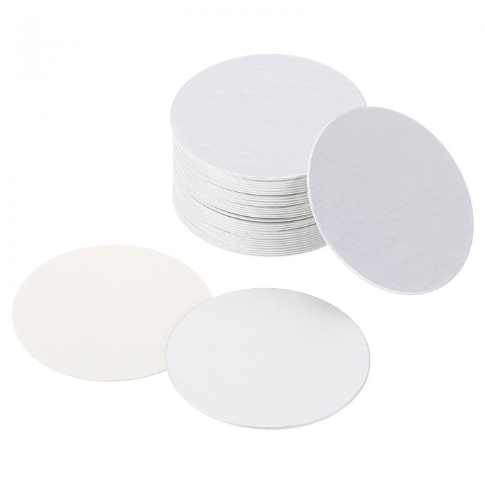 PATIKIL 35mm アルミホイルキャップライナー 75個 改ざん防止 誘導ヒートシーラー シーリングライナー ..