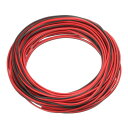 17AWG銅被覆アルミワイヤー 50FT/15M電線コンダクターパラレル高導電性12V/24V DC LEDライティングストリップCBラジオトランスフォーマー用