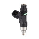 X AUTOHAUX EAT314 2ピン燃料噴射器 プラスチック製 シルバートーン 自動燃料噴射装置 車の燃料噴射代替品 燃料噴射器ノズル グリーン ブラック シルバートーン 三菱用