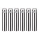 スタンドオフ ネジ 壁マウント 表示板ホルダー アクリルグラスネイル サイズ12x53 mm 6個入
