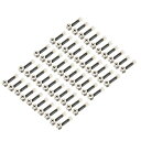 家具接続継手 3合1 家具接続キット 外径15 mmカム継手 M6x40 mmだぼネジ 外径10.7 mm事前に挿入されたナット 50セット