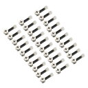 家具接続継手 3合1 家具接続キット 外径15 mmカム継手 M6x35 mmだぼネジ 外径10.7 mm事前に挿入されたナット 30セット