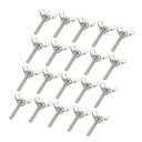 ウィングボルト ファスナー ステンレス製 M4x20mm ピッチ0.7mm 20個入