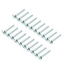 六角穴付ボルト ファスナー 家具継手 六角ソケットヘッド M6x50mm 亜鉛メッキ 20個入り
