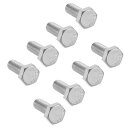 六角頭ねじ M10 スレッド 30mm 304ステンレス鋼 ボルト ファスナー 8個入り(4)