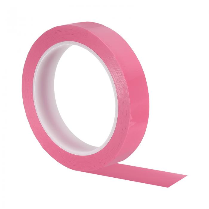 PATIKIL 20 mm グラフィックテープ ホワイトボードテープ ドライイレース ピンストライプテープ グリッドチャートマーキングDIYアート用 ピンク