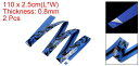 PATIKIL ラケットオーバーグリップ ダンピングリッジ付き 2個 PU グリップテープ ノンスリップ 吸収性 カモパターン テニス バドミントン 釣り竿用 ブルー 2