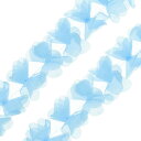 PATIKIL 10ヤード フラワーレースリボン 6 cm W レース生地 フラワーレーストリム 3D DIY縫製 クラフトウェディングドレス帽子花カーテントリム刺繍用 ブルー