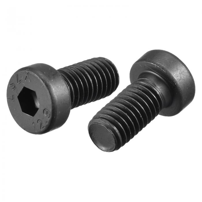 六角ボルト M8x16mm 六角穴付き 薄型ヘッドキャップ ねじボルト 12.9グレード炭素鋼 20個入り