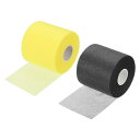 PATIKIL 27 M x 7 cm バドミントングリップクッションラップ 2個 PE テニスラケットグリップテープ バッキングフィルム ハンドル滑り止めクッ...