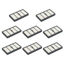 PATIKIL 8個 交換部品フィルターs9 (9150) s9+ s9 Plus (9550) Sシリーズ用 ロボット掃除機アクセサリー(2)