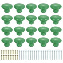 20個のセラミックキャビネットノブ 32mm/1.26