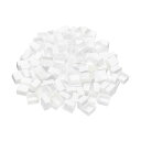 PATIKIL 2ml 水彩パン 150個入り 空のハーフパン プラスチック水彩缶 水彩油絵 アクリル絵の具 トラベルブリキケース パレットスタイル 1用 ホワ...