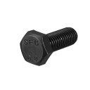 六角ヘッダボルト 炭素鋼製 ブラック M10x20mm 8.8グレード 25個入り
