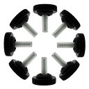 レベリングフット M8 x 20 x 30mm ねじ込む 家具 滑る レベリングフィート フロアプロテクター 調節可能 レベラー 椅子脚 8パック