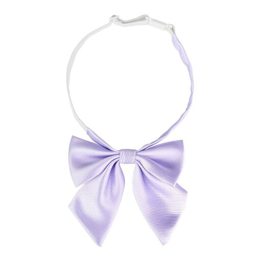 Elerevyo 女性用 ソリッドカラー 事前に結ばれた蝶ネクタイ 調節可能なちょう結び コスプレ制服用 パープル One Size Elerevyo 女性用 ソリッドカラー 事前に結ばれた蝶ネクタイ 調節可能なちょう結び コスプレ制服用 パープル One Size