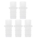 HOPESPANNER プラスチックホースバーブフィッティング 45/64" ホースID G1/2 メスバーブホースコネクター PP 5個