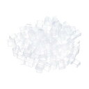 PATIKIL 2ml 水彩パン 150個入り 空のハーフパン プラスチック水彩缶 水彩油絵 アクリル絵の具 トラベルブリキケース パレットスタイル 1用 クリ...