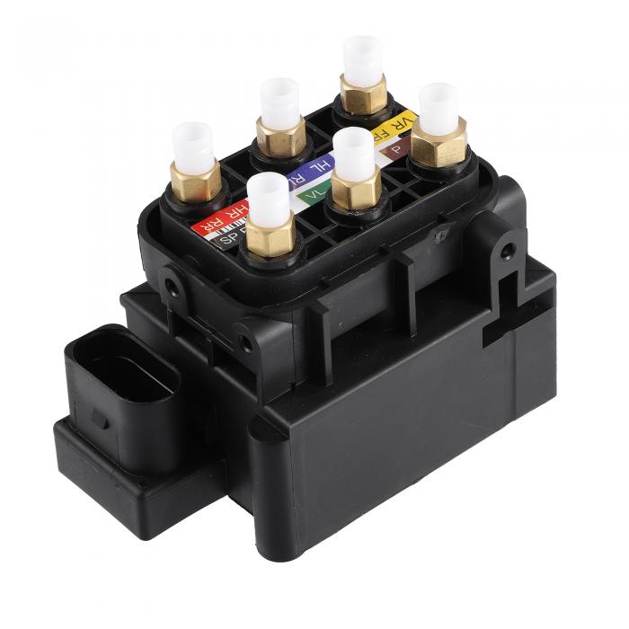 X AUTOHAUX エアサスバルブブロック 空気供給の分配 2123200358 コントロールバルブの交換 Mercedes Be..