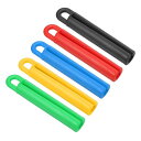 PATIKIL 11 cm ビリヤードキューハンガー 5個 ゴム製 スヌーカープールロッドスリーブプロテクター ビリヤードスティック収納 吊り下げツールアクセサ...