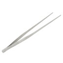 水槽用ピンセット ステンレス鋼素材 38 x 1.5cm シルバートーン ストレートデザイン