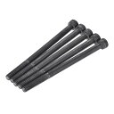 六角穴付きボルト 六角ソケットヘッドボルト 六角ネジ 金属素材 M6x90mm 5個入り(4)
