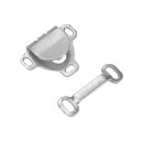 20セットのホックとアイクロージャーセット ブラ ズボン パンツ スカートの縫製DIY 縫いやすく シルバートーンの色合い