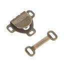 20セットのホックとアイクロージャーセット ブラ ズボン パンツ スカートの縫製DIY 縫いやすく ブロンズ色