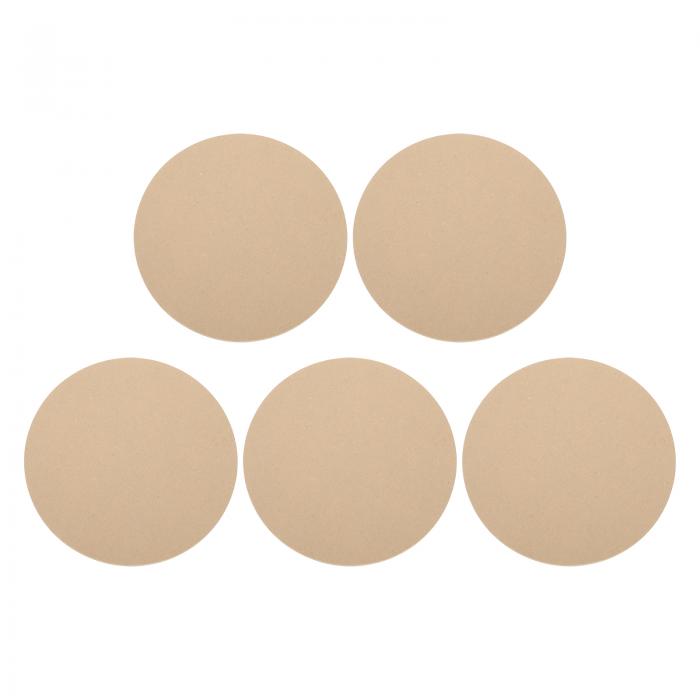 PATIKIL 5 パック 14" 355mm 直径 ポッテリーウィール バット ホールなし 9mm 3/8" 厚さ ラウンド ポッ..