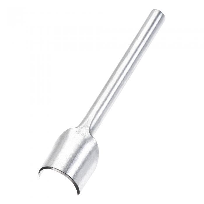 ハーフラウンドシェイプレザーカッターパンチ ストラップエンドパンチ工具 ストラップベルトウォレットとバッグクラフト用 20 mm